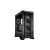 Various be quiet! Dark Base Pro 901 Full Tower Gaming PC Case, Black, with 4x USB 3.2 Type A ports, interchangeable top cover and front panel, front view showing spacious interior for high-performance components.