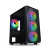 Tecware Forge M Omni Micro-ATX Case - Key-Lockable Tempered Glass, High-Airflow Mesh Front, 4 x 120mm Fans Pre-Installed, mATX/ITX
