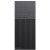 Various CiT Academy Mid-Tower Office PC Case with USB Type C, 80mm Rear Fan, and 500W Power Supply, black color with vertical ventilation design.