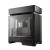 Various DeepCool CL6600 ARGB Modular Split-Chamber Mid-Tower ATX Case, transparent tempered glass panels and pre-installed 360mm ARGB liquid cooler.