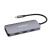 Various Verbatim (32152) USB-C Pro Multiport Hub 9 Port CMH-09, compact silver multiport hub with multiple USB and HDMI ports for versatile connectivity.