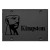 Various Kingston A400 (SA400S37/240G) 240GB 2.5 Inch SATA SSD, black rectangular drive with Kingston logo and product details, high-speed data transfer up to 500MB/s read and 350MB/s write, 3-year warranty.