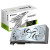 Various Gigabyte NVIDIA GeForce RTX 5080 AORUS MASTER ICE 16GB GDDR7 Graphics Card, white triple fan design with RGB lighting, 10752 CUDA cores, 2805 MHz core clock, high-performance gaming GPU.