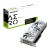 Various Gigabyte NVIDIA GeForce RTX 5080 AERO OC SFF 16GB GDDR7 Graphics Card, white with triple fans and RGB lighting, featuring 10752 CUDA cores and a 2730 MHz core clock.