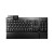 Various Be Quiet! Dark Mount Silent Linear Modular ARGB Gaming Keyboard with 8 Customisable Display Keys, Silent Linear Orange Switches, front view of the sleek black gaming keyboard with customizable keys and ARGB lighting.