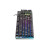 Various Marvo Scorpion K604 Soldat 20 Wired RGB Multimedia UK Layout Gaming Keyboard, front view showing colorful RGB backlit keys.