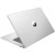 Various HP 17-cp2009na Laptop, silver color, featuring a 17.3-inch Full HD display, AMD Ryzen 3-7320U processor, 8GB RAM, 512GB SSD, Radeon graphics, running Windows 11 Home, shown open with the lid partially closed.
