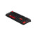 Various Marvo Scorpion KG937 Arma 98 Wired Hot Swappable Mechanical Backlit UK Layout Gaming Keyboard, close-up of a black gaming keyboard with red accents and backlit keys for enhanced gaming experience.