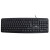 Evo Labs KD-101LUK Wired Keyboard, USB Plug and Play, Full Size, Qwerty UK Layout, Ideal for Home or Office, Black