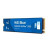 Various WD Blue SN5000 1TB NVMe SSD, M.2 interface, PCIe Gen4, 2280 form factor, packaging showing product and specifications for high-speed data transfer.