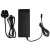 Various Powercool 120W 19.5V 6.15A Universal Laptop AC Adapter - Charger With 8 TIPS, compact black power supply with connected power cord and adaptor plug