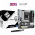 Various ASRock B760M Steel Legend WiFi Intel 1700 Socket Motherboard, Micro-ATX, 4x DDR5 Slots, 3x M.2 Sockets, Fitted I/O Shield, 2.5GbE LAN, with packaging and motherboard layout.