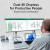 Various Plugable UD-MSTH2 USB-C Dual HDMI 4K 65W USB-C PD Driverless Docking Station, with dual 4K display setup for productive work and expanded workspace.