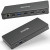 Various Plugable UD-MSTH2 USB-C Dual HDMI 4K 65W USB-C PD Driverless Docking Station, compact black dock with multiple ports including HDMI, USB-C, and USB-A for versatile connectivity.