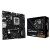 Various ASRock A620AM-HVS AMD AM5 Socket Motherboard, Micro-ATX, 2x DDR5 Slots, 2x M.2 Socket, GbE LAN, 1x D-Sub / 1x HDMI Port, shown with its packaging and black design with various ports and slots.