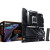 Various Gigabyte B850 AORUS ELITE WIFI7 AMD AM5 Socket Motherboard, ATX form factor, featuring 4 DDR5 RAM slots, 3 M.2 SSD sockets, dual USB-C ports, fitted I/O shield, and 2.5GbE LAN for high-speed connectivity.
