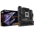 Various Gigabyte B650M AORUS ELITE AMD AM5 Socket Motherboard, Micro-ATX, featuring 4 DDR5 RAM slots, 2 M.2 SSD slots, fitted I/O shield, and 2.5GbE LAN connectivity, alongside its packaging box.