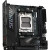 Various Gigabyte B850I AORUS PRO AMD AM5 Socket Motherboard, Mini-ITX, with fitted I/O shield, 2 DDR5 RAM slots, 2 M.2 sockets, 2.5GbE LAN port, Wi-Fi 7 support, and black and silver design.
