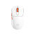 Various Marvo Scorpion G964W Niro 60 Wireless and Bluetooth USB-C Rechargeable Gaming Mouse in white, with ergonomic design and orange accents.
