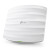 Various TP-Link Omada EAP225 AC1350 Wireless MU-MIMO Gigabit Ceiling Mount Access Point, ceiling-mounted wireless network device with a sleek white design.