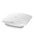 Various TP-Link Omada EAP225 AC1350 Wireless MU-MIMO Gigabit Ceiling Mount Access Point, sleek white wireless access point with horizontal ridges for ceiling installation.