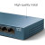 Various TP-Link LiteWave LS108G 8-Port 10/100/1000Mbps Metal Gigabit Desktop Network Switch, high-quality metal design with multiple Ethernet ports.