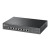 Various TP-Link TL-SX1008 8-Port Metal 10G Desktop/Rackmount Switch, black network switch with 8 ports for high-speed data transfer.