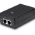 Various Ubiquiti POE-24-24W 24V 24W 1A Passive POE Injector, compact black device with two Ethernet ports and LED indicators for power and connection status.