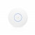 Various Ubiquiti UAP-AC-PRO UniFi AP AC PRO Wireless AC1750 Dual Band PoE Access Point, front view of the round white device with a blue circular indicator in the center