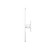 Various Ubiquiti LAP-120 LiteAP AC airMAX Outdoor 5GHz 16 dBi PoE Access Point CPE, side view of the outdoor wireless access point with antenna and mounting bracket.