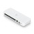 Various Ubiquiti USW-FLEX-2.5G-8 UniFi Flex 2.5G Ultra Compact 8 Port POE/USB-C Powered Managed Switch, front view of the white compact network switch with multiple Ethernet ports.