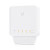 Various Ubiquiti USW-FLEX UniFi Switch Flex 5 Port Indoor/Outdoor Gigabit PoE Switch, gray rectangular device with five Ethernet ports and LED indicators.