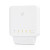 Various Ubiquiti USW-FLEX UniFi Switch Flex 5 Port Indoor/Outdoor Gigabit PoE Switch, compact white network switch with LED indicators