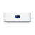 Various Ubiquiti UX7 UniFi Express 7 Ultra Compact Mesh Scalable Combined Router, WiFi 7 Access Point and Gateway, sleek white device with digital display on front