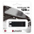 Various Kingston DT70/128GB DataTraveler 128GB USB Flash Drive, USB 3.2, USB-C, Gen1, 80MB/s, Cap Design, Black, Retail - front view of the black USB flash drive with cap, showcasing its compact design and branding.