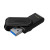 Various Kingston DataTraveler Exodia S DTXS/64GB USB Flash Drive, black USB 3.2 flash drive with swivel cap design and 64GB storage capacity.