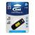 Various Team C141 32GB USB 2.0 Yellow USB Flash Drive, product packaging featuring the black and yellow flash drive with USB 2.0 capabilities, brand logo, and storage capacity.