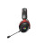Various Marvo Scorpion HG9076W Tactic X Pro Wireless Bluetooth / USB-C RGB Gaming Headset (Black), black gaming headset with RGB lighting and attached microphone for immersive gaming experience.