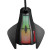 Various Marvo Scorpion MIC-01 RGB USB Powered Flexible Gaming and Streaming Microphone, front view showing colorful RGB lighting and flexible design