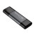 Various Team TX13128GC01 2 in 1 Dual OTG 128GB Flash Drive, close-up of the sleek black and gray USB flash drive with Type C and Type A connectors, Plug and Play design, USB 3.2 Gen1 technology.