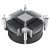 Low Profile CPU Cooler With 92mm PWM Fan For Intel Platform