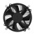 Various Low Profile CPU Cooler With 92mm PWM Fan For Intel Platform, front view showing black fan with multiple blades and compact design suitable for space-saving PC builds.