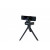 Various Verbatim (49580) AWC-03 Ultra HD 4K Autofocus Webcam with Dual Microphone, front view of the high-resolution webcam mounted on a tripod with a built-in dual microphone for clear audio and video streaming.