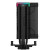 Various DeepCool AK400 Digital Pro CPU Air Cooler, front view showing ARGB fan, digital display, 120mm PWM fan, four copper heatpipes, and quiet operation features.
