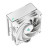 Various DeepCool AK400 WH Fan CPU Cooler, white high-performance 120mm silent hydro bearing PWM fan with 1850RPM and 4 heat pipes.