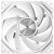 Various Antec NOVA 120 PWM Fan, white color, high-performance cooling system with fluid dynamic bearing and precise three-phase speed control.