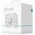 Various DeepCool FD12 120mm Case Fan 3-Pack, white cooling fans with PWM control, high airflow, low noise operation, hydro bearing, anti-vibration pads, and 4-pin connectors shown on product packaging.