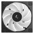 Various DeepCool FD12 120mm ARGB case fan, white LED illuminated cooling fan with 120mm size for PC case cooling.
