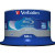 Various Verbatim BD-R SL Datalife 25GB 6X 50 Pack Spindle No ID, product image showing a spindle of 50 Blu-ray discs with Verbatim branding on packaging.