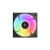 Various DeepCool FD12 120mm ARGB 3 in 1 case fan, RGB illuminated computer cooling fan with colorful lighting effects